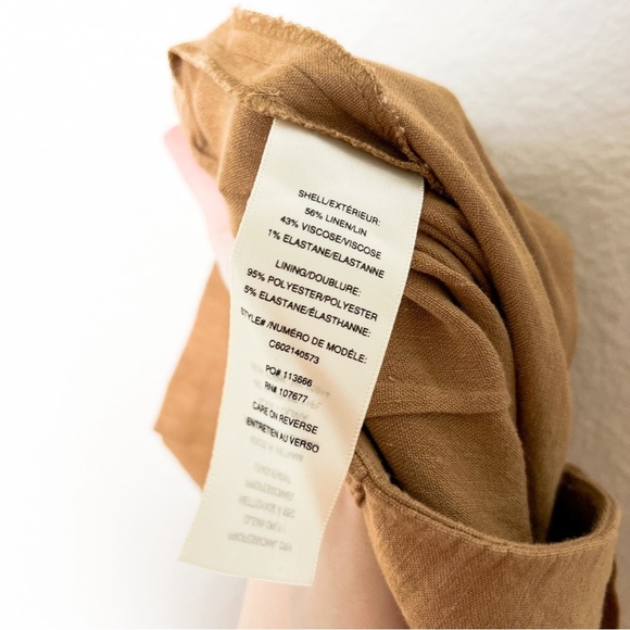 Alice + Olivia Tan Wide Leg Pants - Picture 7 of 8